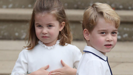 Duo yang paling banyak dibicarakan di pers Inggris: Pangeran George dan Putri Charlotte