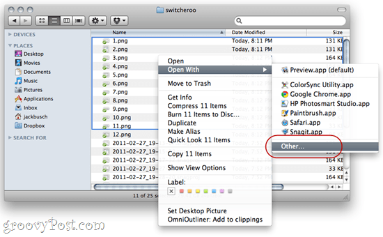 Gabungkan PDF menggunakan Automator di Mac OS X