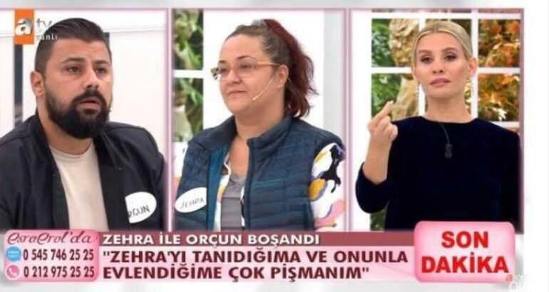 Program Esra Erol Orçun Bey dan Zehra Hanım 