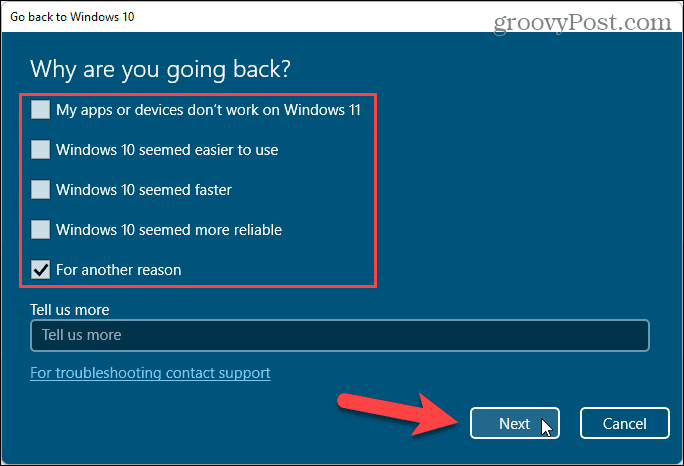 Alasan untuk kembali ke Windows 10