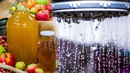 Apa manfaat jus cuka sari apel? Apa yang terjadi jika Anda menambahkan cuka sari apel ke air mandi Anda?