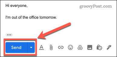 Mengirim email Gmail