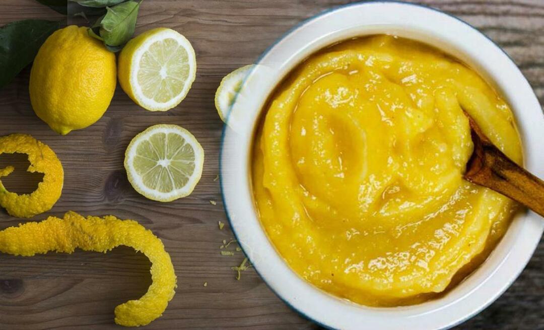 Bagaimana cara membuat pure kari lemon? Resep pure lezat dari kulit lemon!