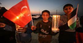 Acara Turki anak-anak Palestina yang menggerakkan Turki! 