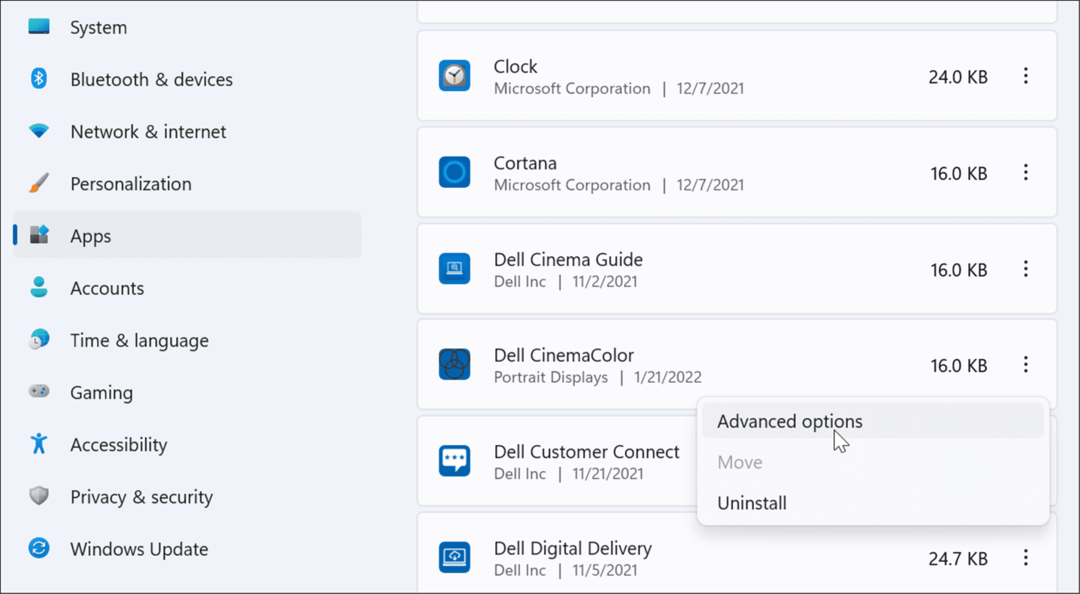 opsi lanjutan meningkatkan masa pakai baterai pada Windows 11