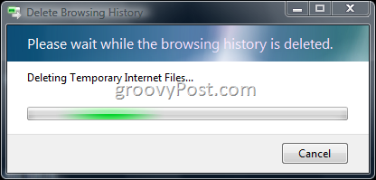 Buat File Batch untuk Menghapus IE7 Browser History dan Temp File