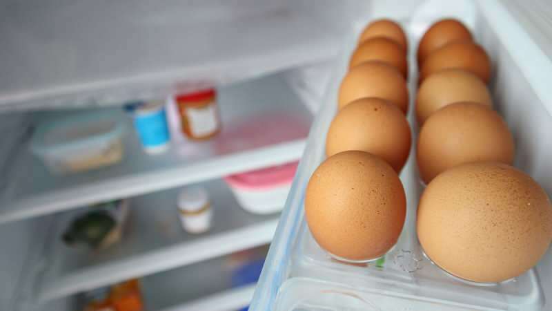 Apa yang harus di rak mana di lemari es
