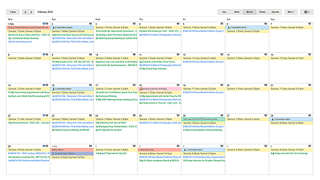kalender google ical acara terjadwal diselenggarakan kalender rapi mahasiswa