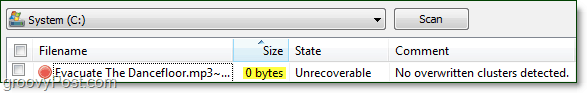 file nol byte kemungkinan besar tidak dapat dipulihkan