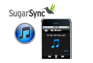 SugarSync + iTunes dan iPhone