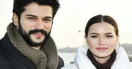 Pose romantis dari pasangan Burak Özçivit dan Fahriye Evcen! Ada kejadian di media sosial