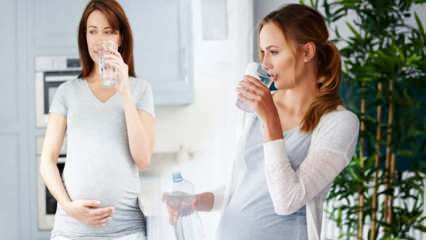 Manfaat minum air putih untuk ibu hamil! Berapa banyak air yang harus dikonsumsi per hari selama kehamilan? 
