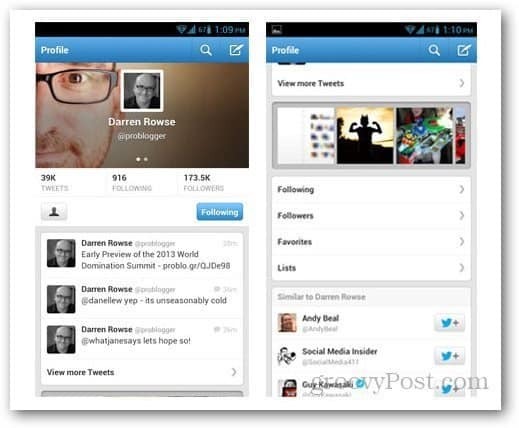 Apa yang Baru di Twitter untuk Pembaruan Android 3.4