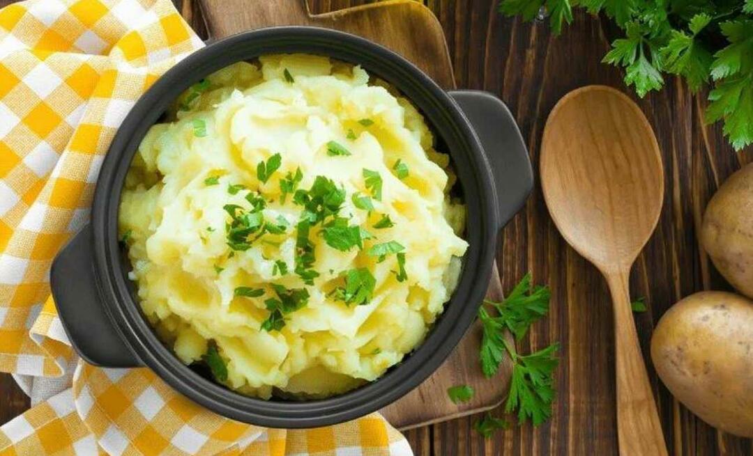 Resep yang akan membuat kentang tumbuk 10 kali lebih enak! Bagaimana cara membuat kentang tumbuk halus di rumah?