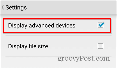 Ekspor File di Dropbox untuk Android Langsung ke Kartu SD
