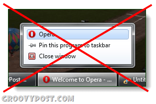 opera tidak dapat melakukan penelusuran pribadi dari daftar langsung windows 7