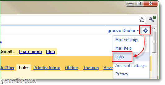 lab pengaturan gmail