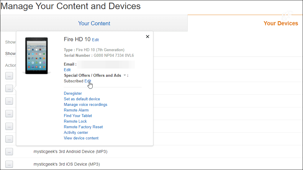 Cara Menghapus Iklan dari Layar Kunci Fire HD 10