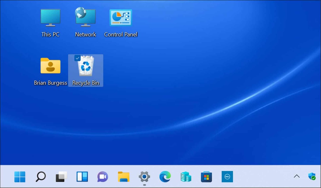 ikon desktop lama Windows 11