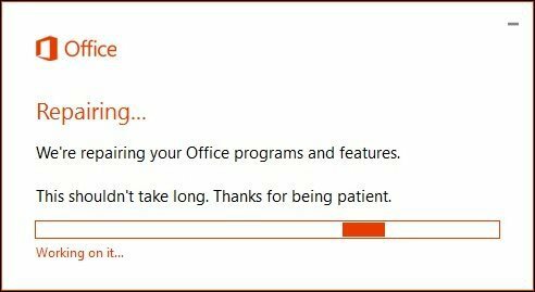 perbaikan Office 365 3