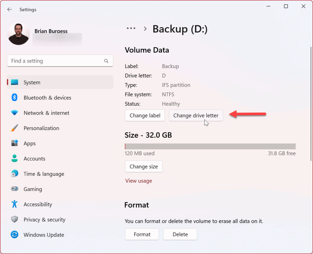 Cara Menghapus Surat Drive di Windows 11