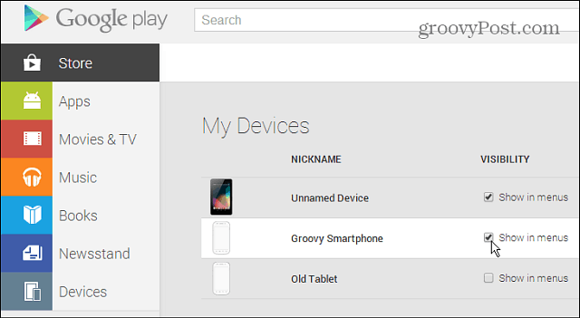 Cara Menghapus Perangkat Android Lama dari Daftar Google Play Store