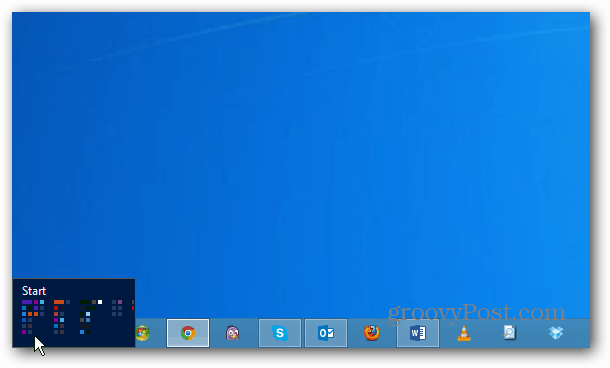 Mulai Tile Windows 8