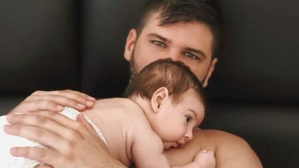 Tolgahan Sayiskan mengguncang media sosial dengan putranya yang berusia 2 bulan!