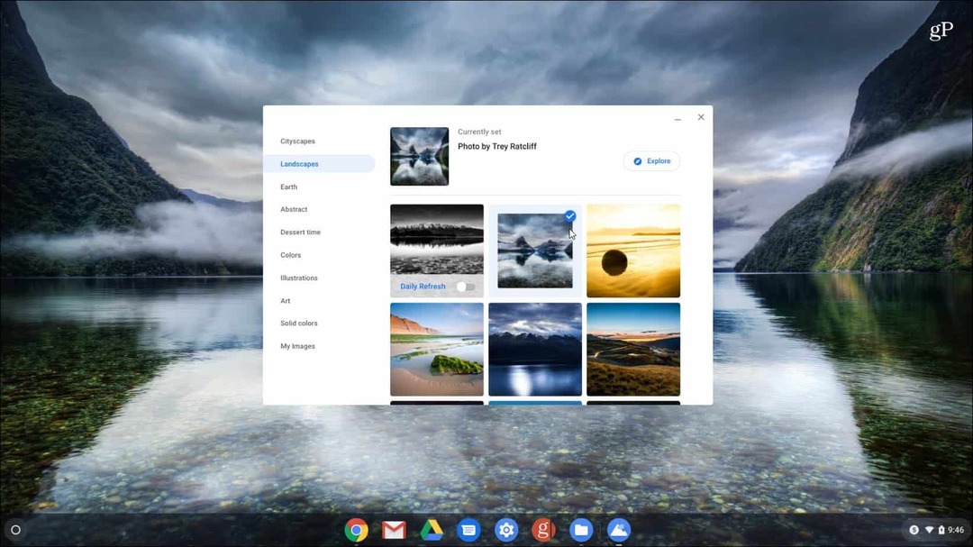 Cara Mengubah Wallpaper Desktop di Google Chromebook