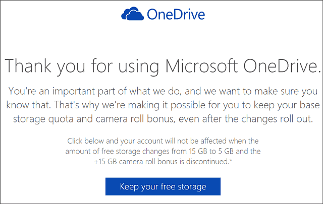 Simpan Penyimpanan OneDrive 15 GB