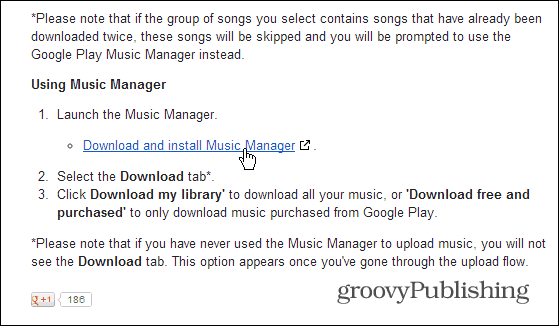 Unduh Google Music Manager