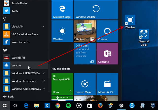 Windows 10 Tip: Buat Pintasan Desktop untuk Aplikasi Universal