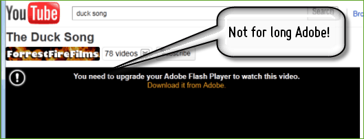 Tonton YouTube tanpa menginstal Adobe Flash Player