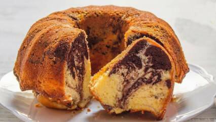 Bagaimana cara membuat kue marmer brownies termudah di dunia? Resep kue marmer yang lezat