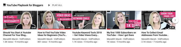 Cara menggunakan serial video untuk mengembangkan saluran YouTube Anda, contoh serial YouTube 5-video tentang satu topik