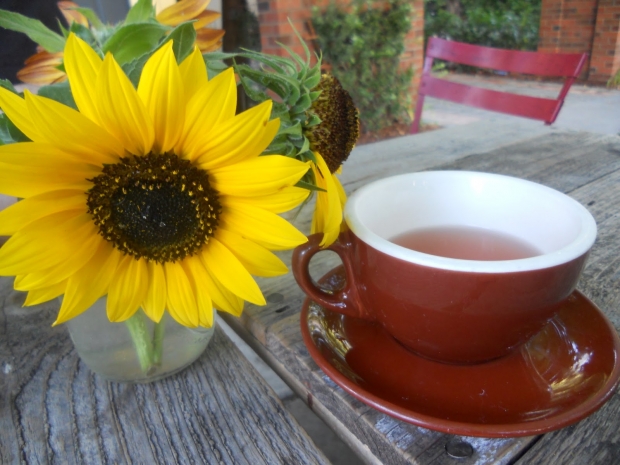 teh bunga matahari