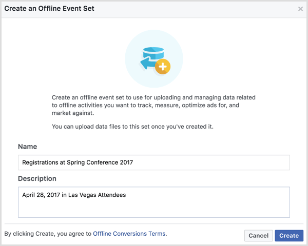 Manajer Bisnis Facebook membuat acara offline