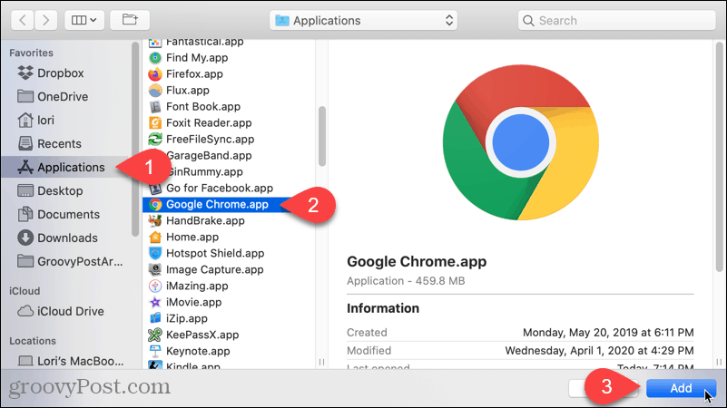 Tambahkan aplikasi untuk menampilkan tombol fungsi di Mac Touch Bar