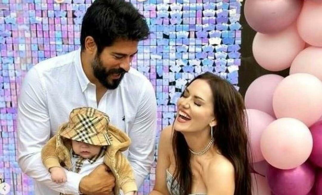 Fahriye Evcen berpose bersama putranya yang berusia 8 bulan, Kerem! Inilah bayi Kerem yang sangat penasaran...