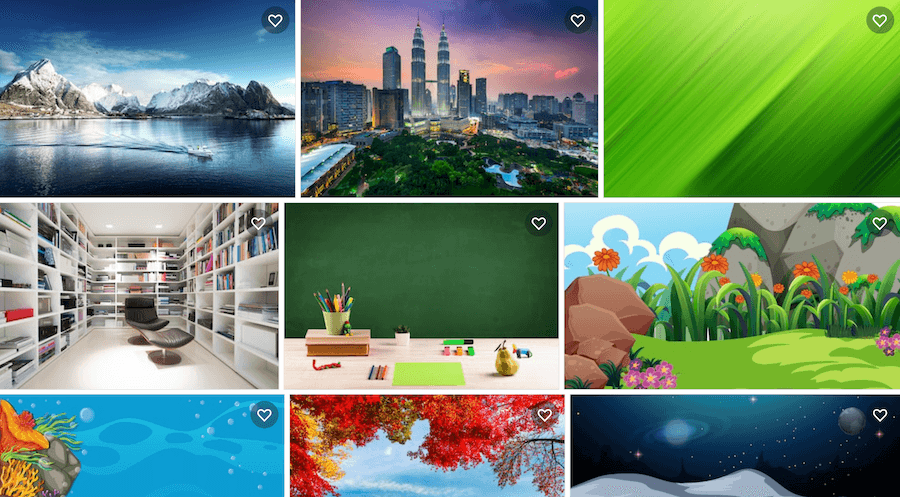 Shutterstock Zoom latar belakang