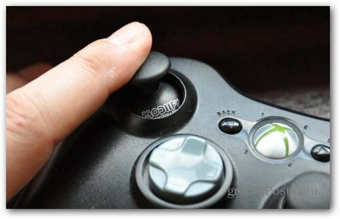 Ubah Xbox 360 controller analog thumbsticks. Modiify