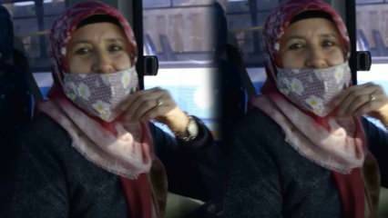 Sopir bus umum wanita pertama di Burdur membuat saya bangga!