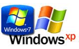 Logo Windows Xp dan Windows 7