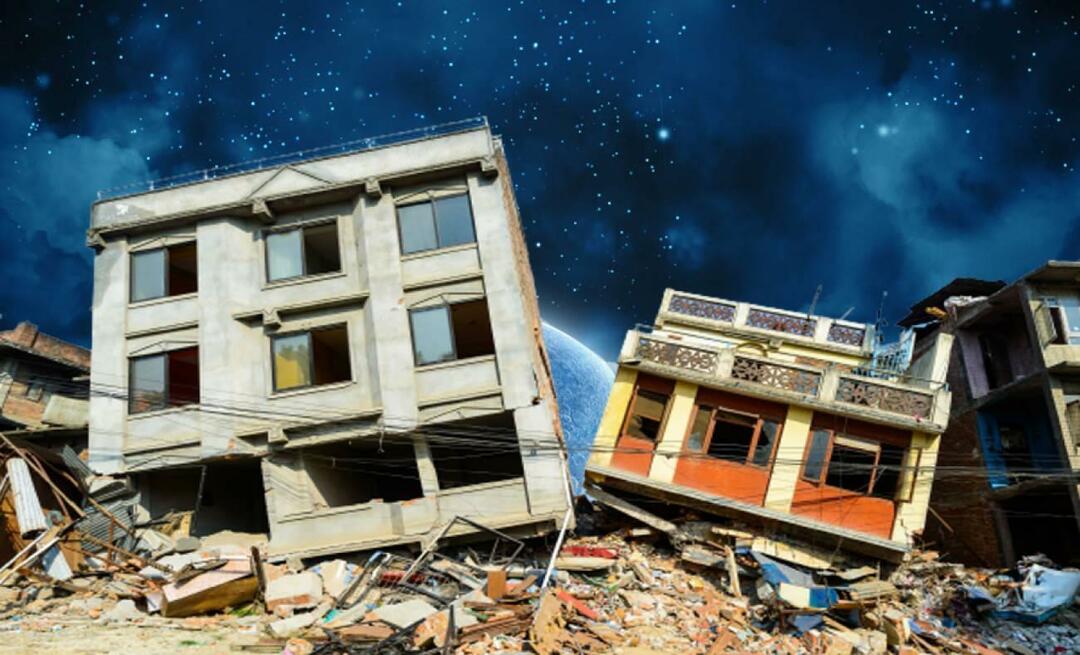 Apakah arti dari mimpi gempa bumi? Apa artinya gempa bumi dan goncangan dalam mimpi?