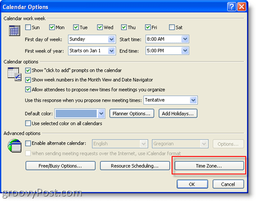 Cara Menambahkan Zona Waktu Tambahan di Kalender Microsoft Outlook