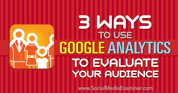 menggunakan analitik google untuk memeriksa audiens media sosial