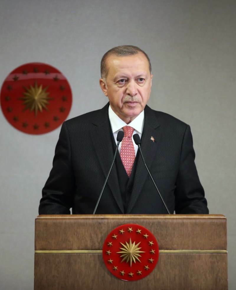 ketua erdoğan berbicara setelah rapat kabinet