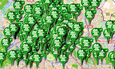 peta pesta hijau