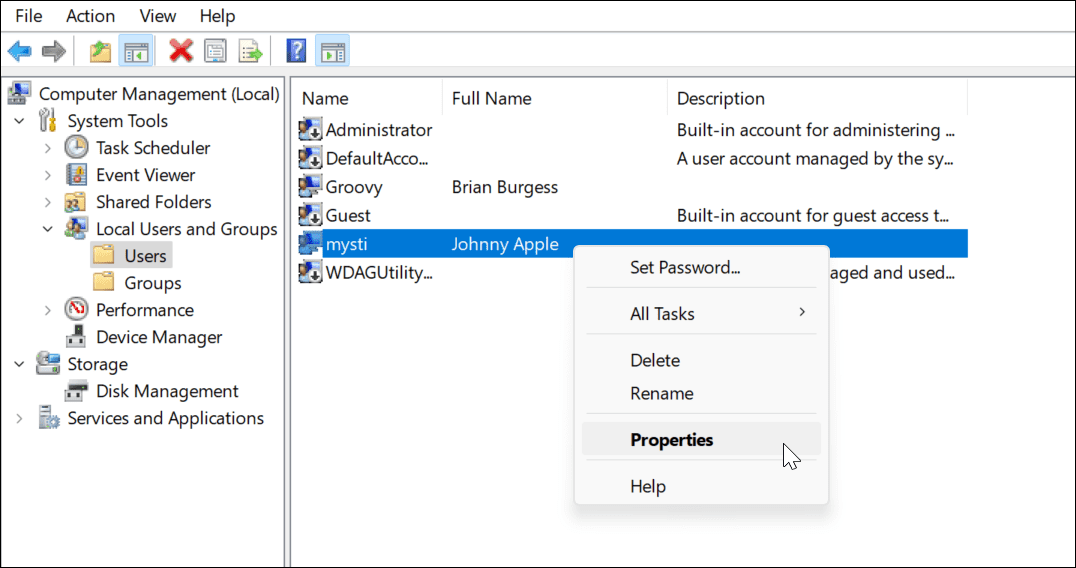 Nonaktifkan Sementara Akun di Windows 11