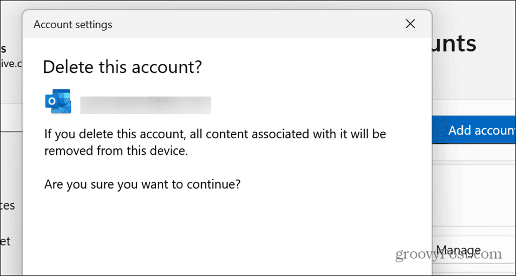 Cara Menghapus Akun Email Tersimpan di Windows 11
